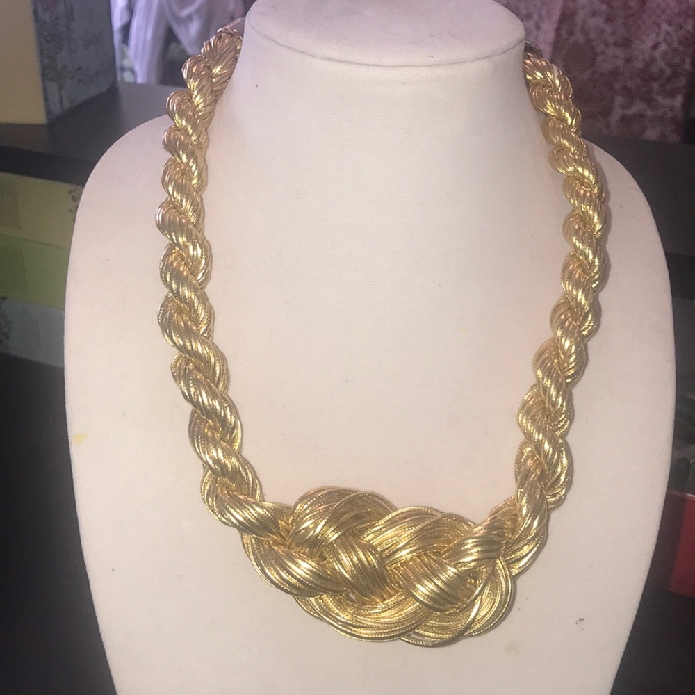 Gold rope braid set